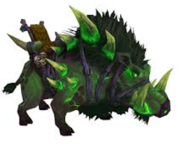 Unarmored Deathtusk Felboar